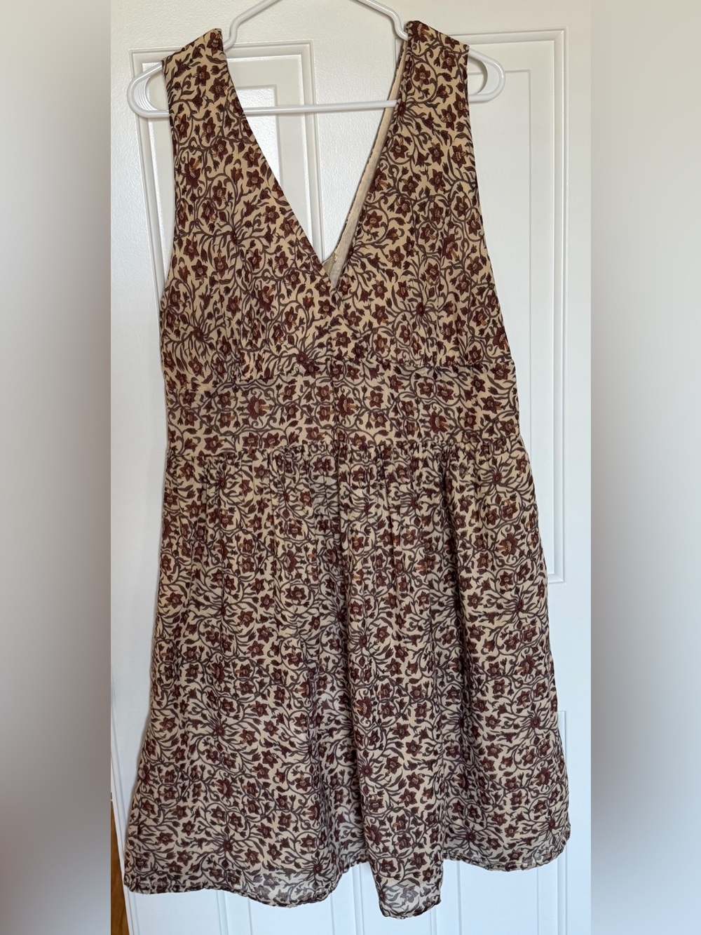 Blue Plate floral sleeveless sundress 1X